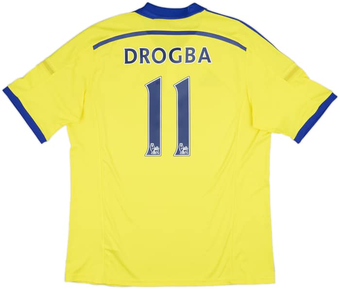 2014-15 Chelsea Away Shirt Drogba #11 - 6/10 - (XL)