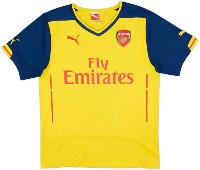 2014-15 Arsenal Away Shirt Arteta #8 - 6/10 - (M)