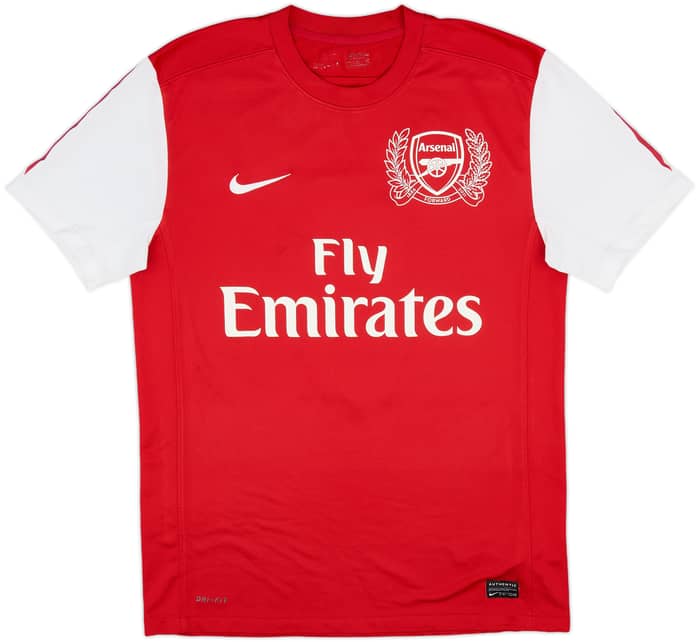 2011-12 Arsenal Home Shirt Arteta #8 - 6/10 - (M)