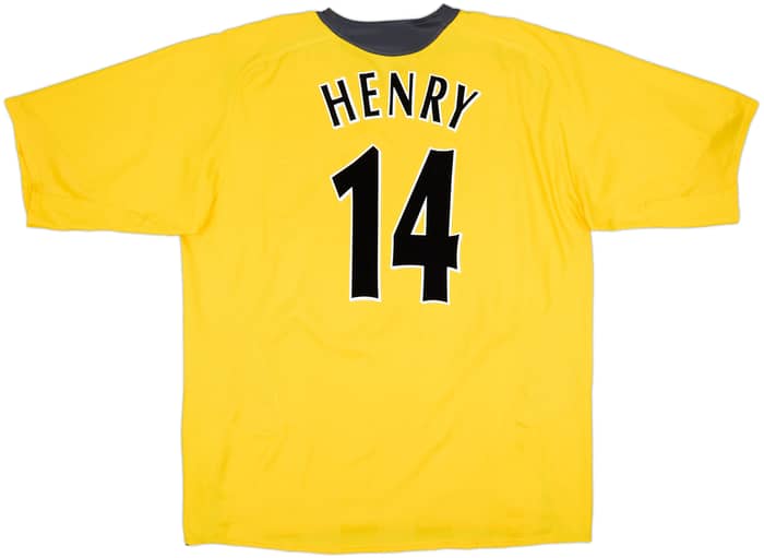 2005-06 Arsenal Away Shirt Henry #14 - 8/10 - (3XL)