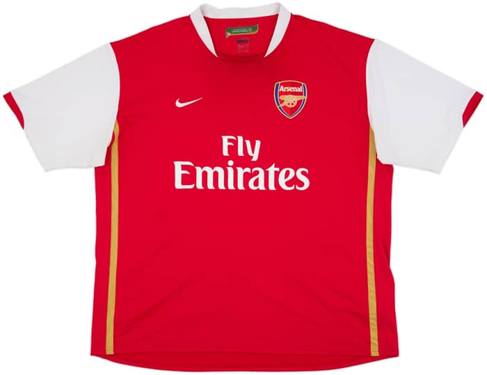 2006-08 Arsenal Home Shirt Fabregas #4 - 7/10 - (XXL)