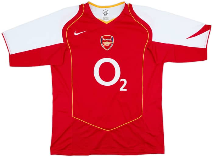 2004-05 Arsenal Home Shirt Henry #14 - 9/10 - (L)