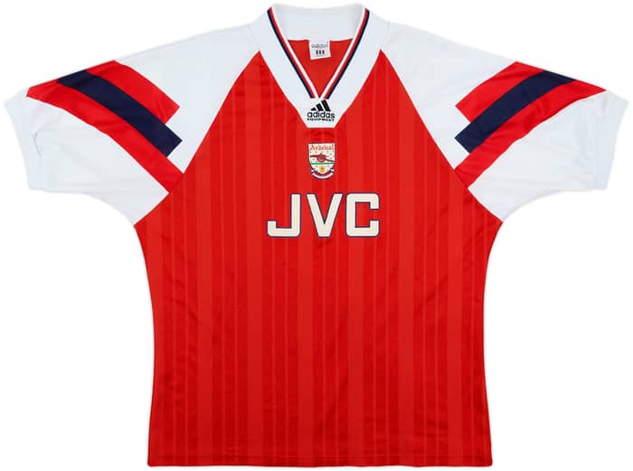 1992-94 Arsenal Home Shirt Wright #8 - 7/10 - (L/XL)