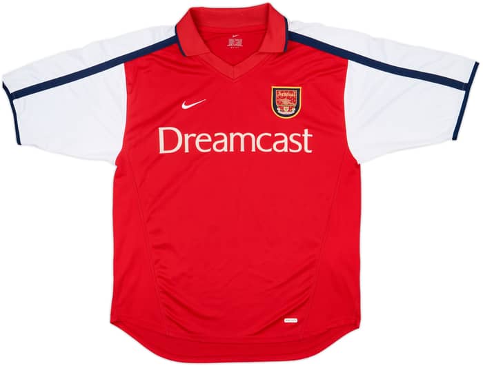 2000-02 Arsenal Home Shirt Bergkamp #10 - 9/10 - (M)
