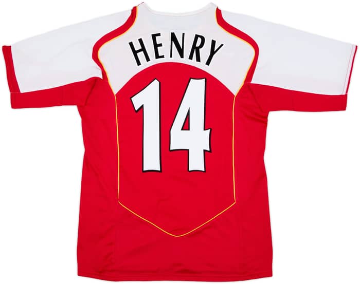 2004-05 Arsenal Home Shirt Henry #14 - 9/10 - (M)