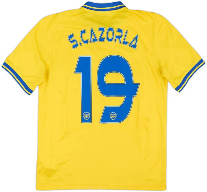 2013-14 Arsenal Away Shirt S.Cazorla #19 - 6/10 - (M)