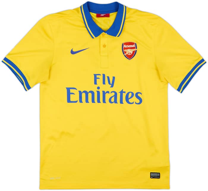 2013-14 Arsenal Away Shirt S.Cazorla #19 - 6/10 - (M)