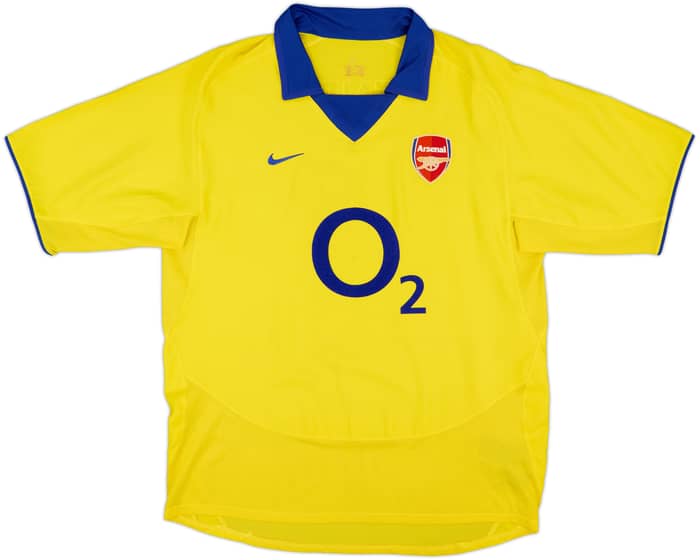 2003-05 Arsenal Away Shirt Henry #14 - 8/10 - (L)