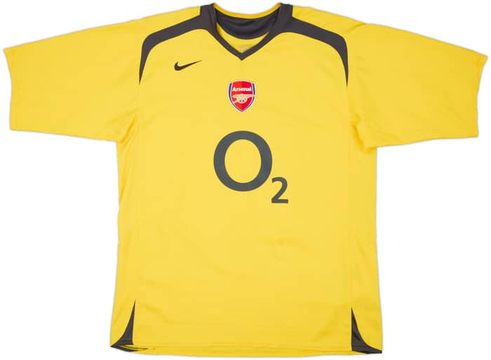 2005-06 Arsenal Away Shirt Henry #14 - 9/10 - (XL)