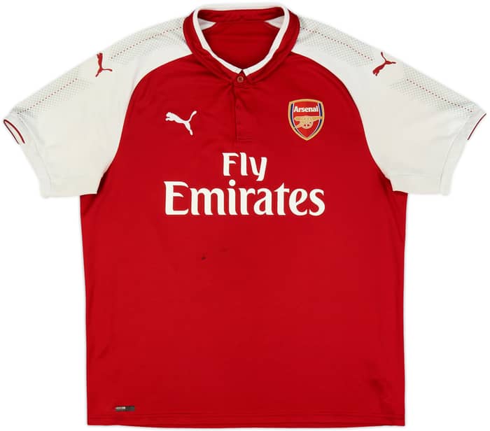 2017-18 Arsenal Home Shirt Ozil #11 - 5/10 - (XL)