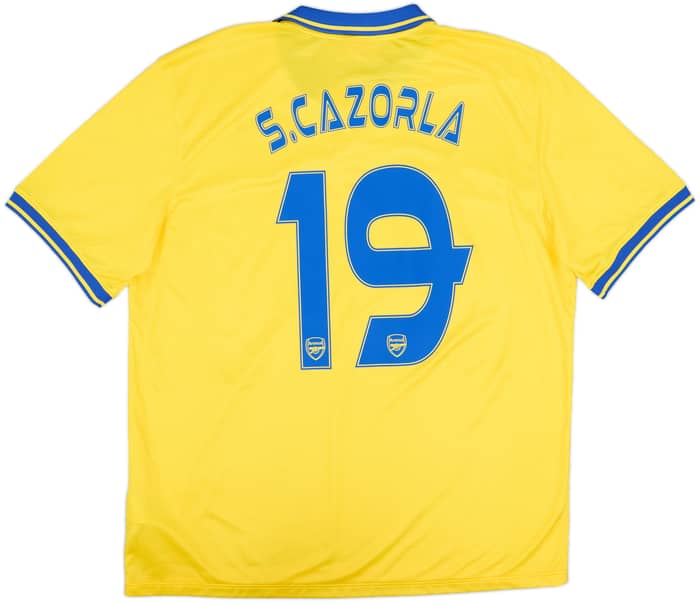 2013-14 Arsenal Away Shirt S.Cazorla #19 - 9/10 - (XL)