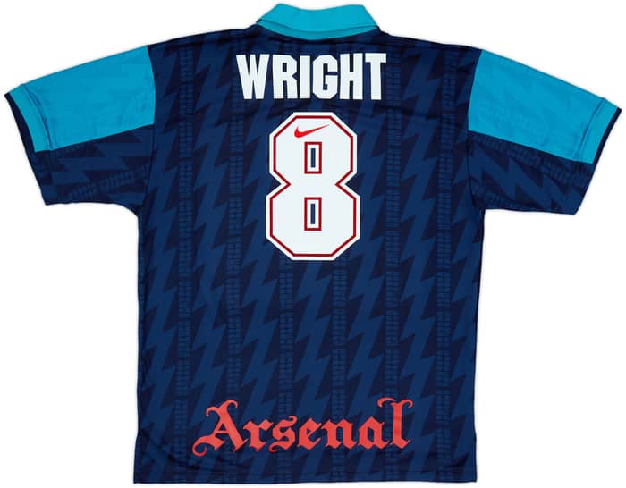 1994-95 Arsenal Away Shirt Wright #8 - 10/10 - (XL)