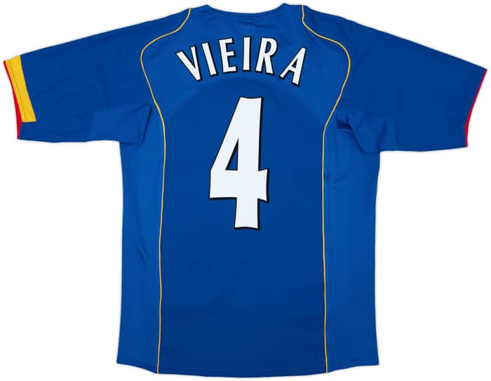 2004-06 Arsenal Away Shirt Vieira #4 - 9/10 - (S)
