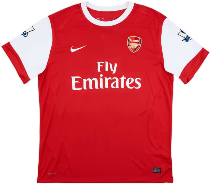 2010-11 Arsenal Home Shirt Fabregas #4 - 7/10 - (XL)