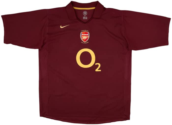 2005-06 Arsenal Home Shirt Henry #14 - 8/10 - (XXL)