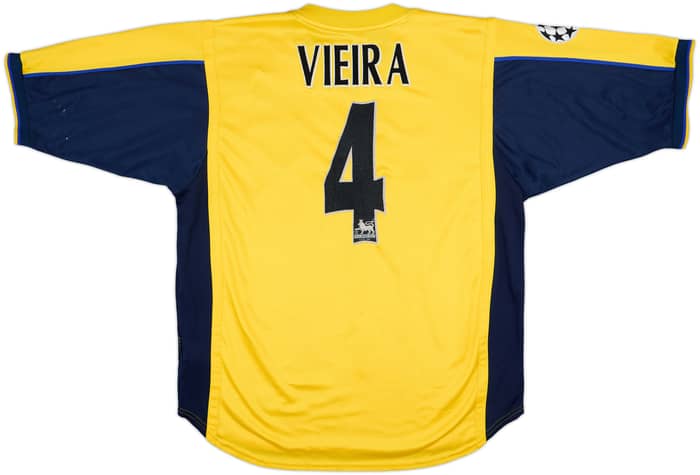 1999-01 Arsenal Away Shirt Vieira #4 - 6/10 - (XL)