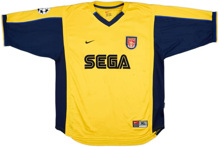 1999-01 Arsenal Away Shirt Vieira #4 - 6/10 - (XL)
