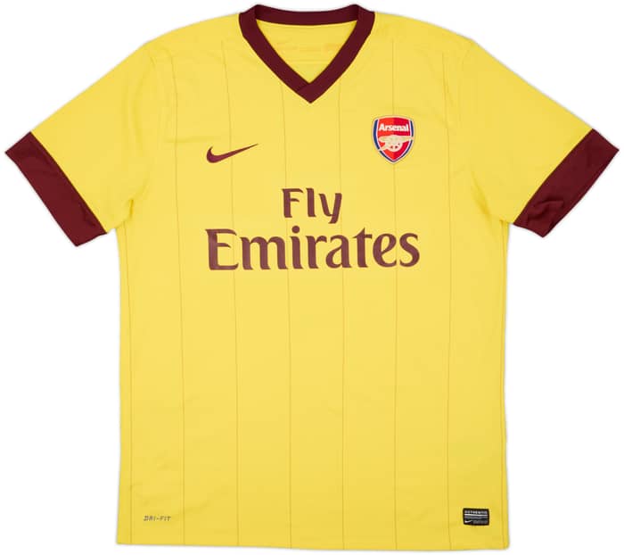 2010-13 Arsenal Away Shirt Arteta #8 - 8/10 - (L)