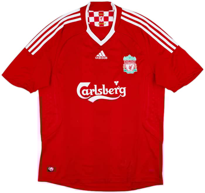 2008-10 Liverpool Home Shirt Torres #9 - 6/10 - (L)