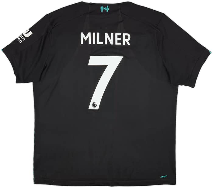 2019-20 Liverpool Third Shirt Milner #7 - 8/10 - (XL)