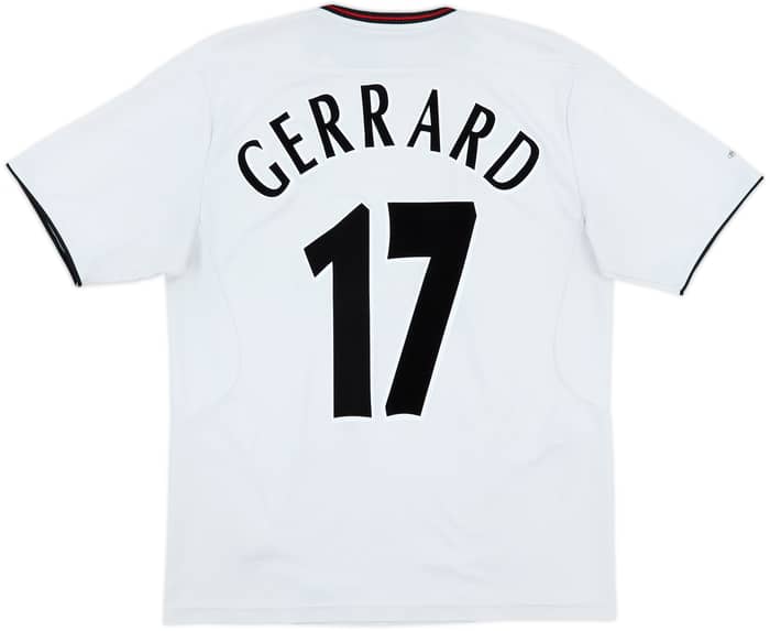 2003-04 Liverpool Away Shirt Gerrard #17 - 6/10 - (M)