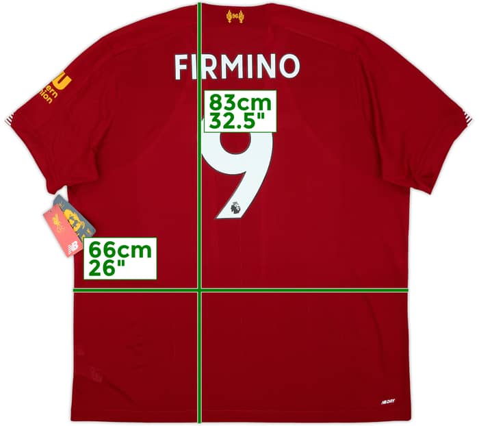 2019-20 Liverpool Home Shirt Firmino #9 (XXL)