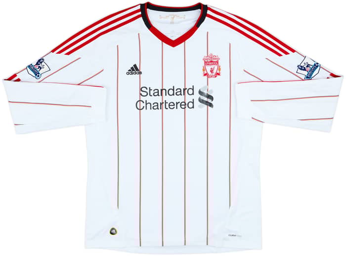 2010-11 Liverpool Away L/S Shirt Suarez #7 - 6/10 - (XL)