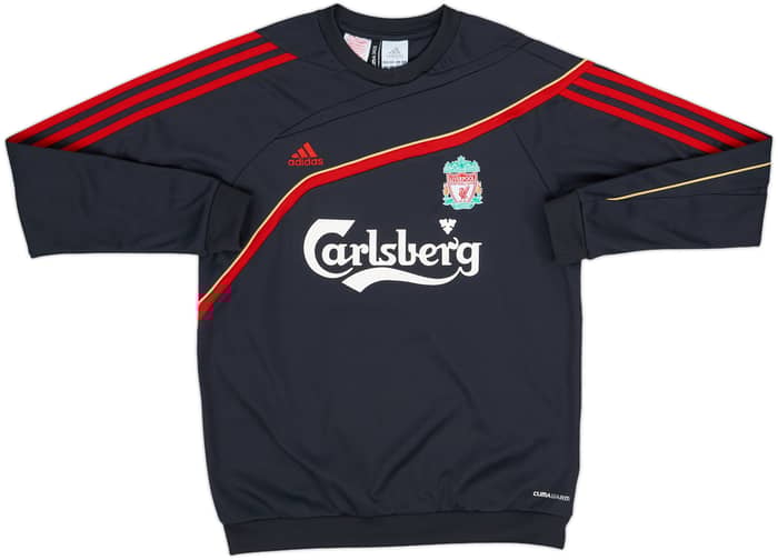 2009-10 Liverpool adidas Sweat Top - 7/10 - (L.Boys)