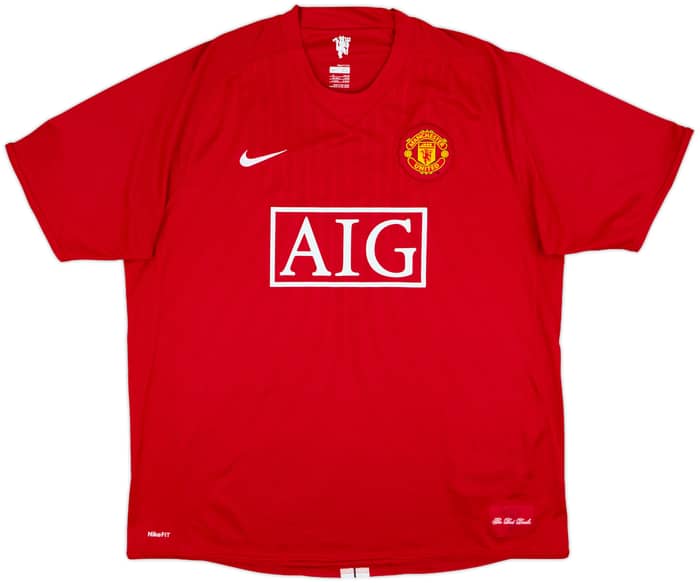 2007-09 Manchester United Home Shirt Ronaldo #7 - 5/10 - (XL)