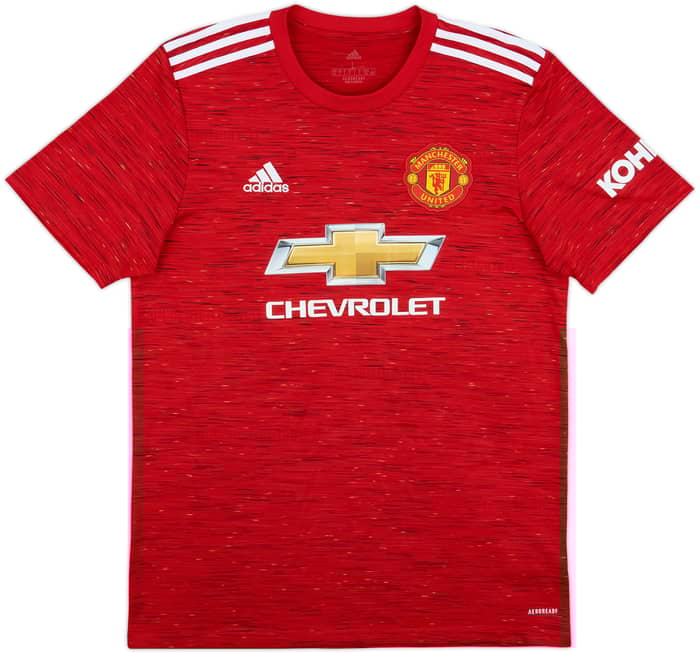 2020-21 Manchester United Home Shirt Pogba #6 - 7/10 - (L)