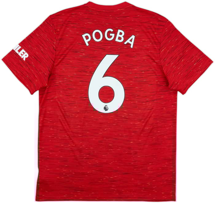2020-21 Manchester United Home Shirt Pogba #6 - 10/10 - (L)