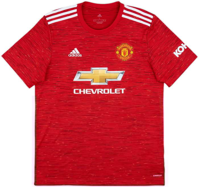 2020-21 Manchester United Home Shirt Pogba #6 - 10/10 - (L)