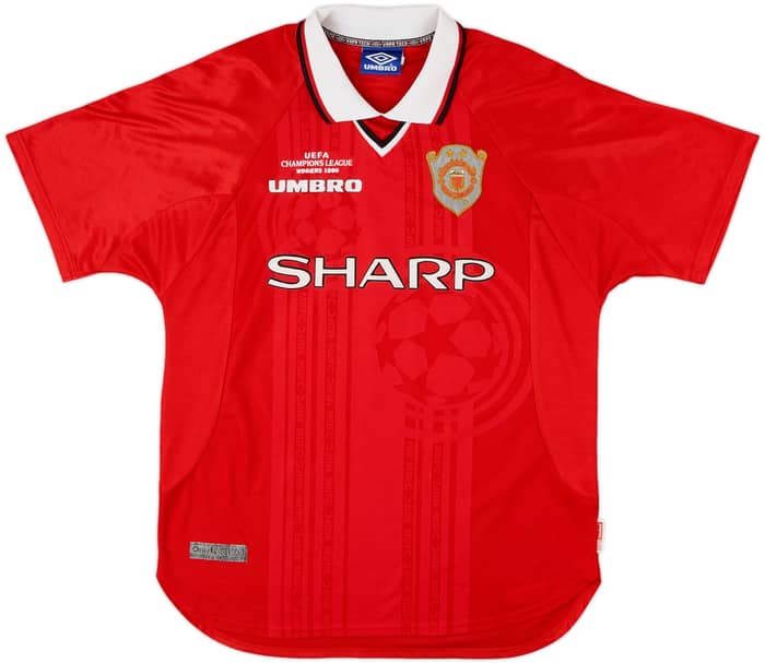 1999-00 Manchester United 'CL Winners' Shirt - 8/10 - (L)