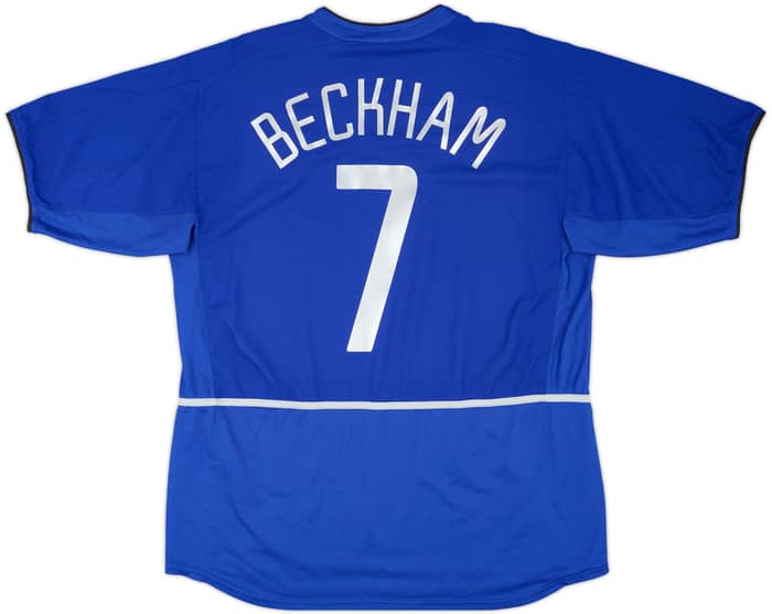 2002-03 Manchester United Third Shirt Beckham #7 - 7/10 - (XL)