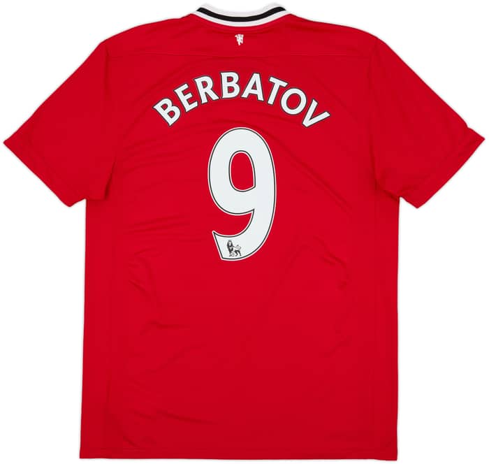 2011-12 Manchester United Home Shirt Berbatov #9 - 7/10 - (L)