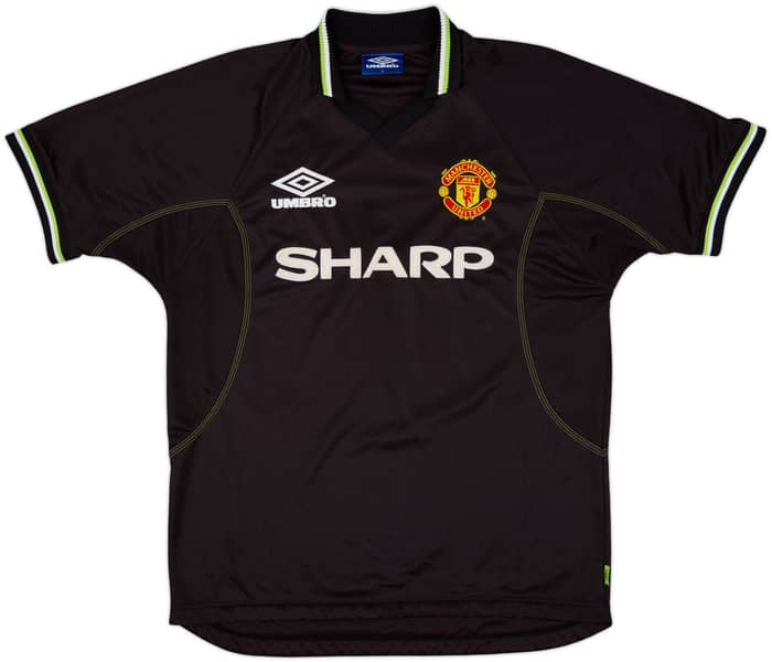 1998-99 Manchester United Third Shirt Scholes #18 - 9/10 - (L)