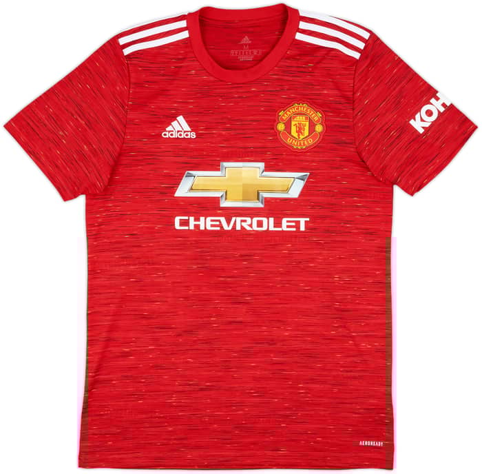 2020-21 Manchester United Home Shirt Pogba #6 - 10/10 - (M)