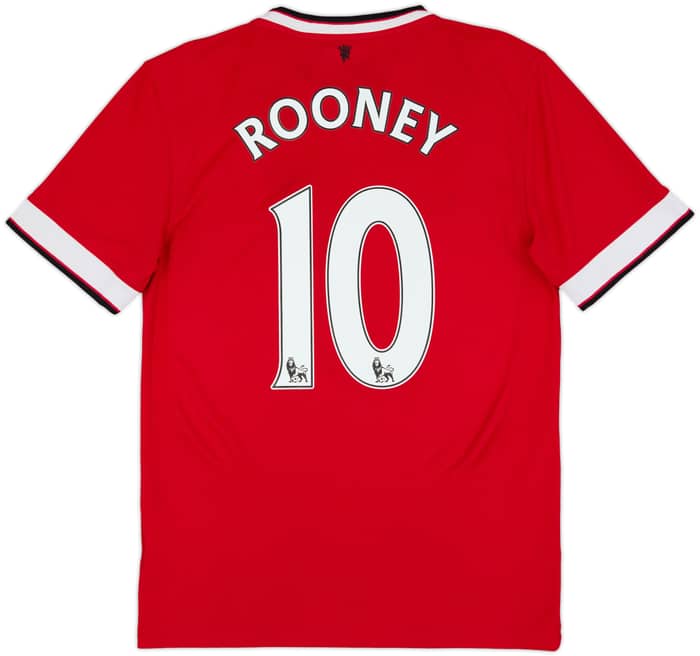 2014-15 Manchester United Home Shirt Rooney #10 - 6/10 - (S)