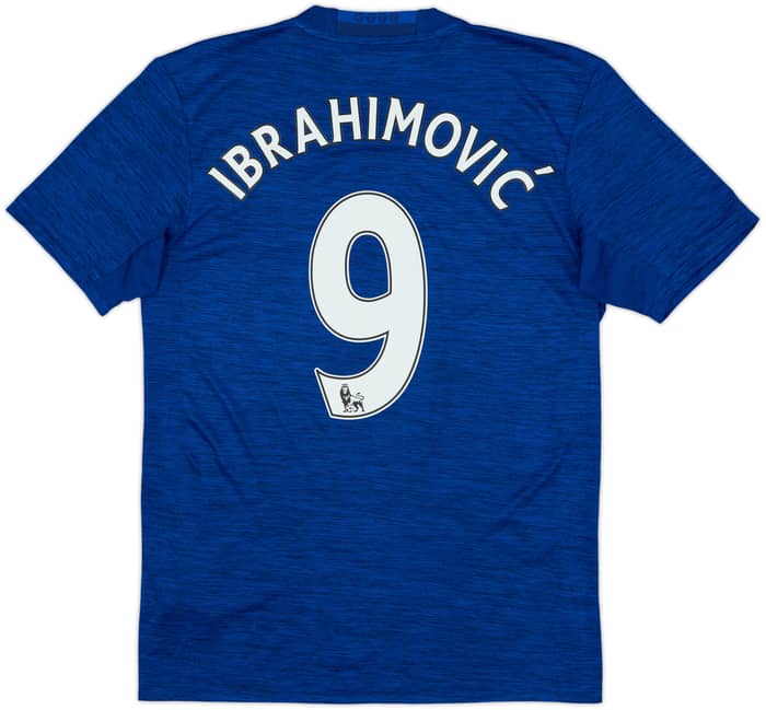 2016-17 Manchester United Away Shirt Ibrahimovic #9 - 10/10 - (S)