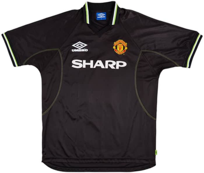 1998-99 Manchester United Third Shirt Scholes #18 - 9/10 - (XL)