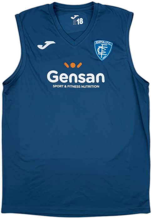 2015-16 Empoli Joma Player Issue Training Vest #18 - 8/10 - (L)