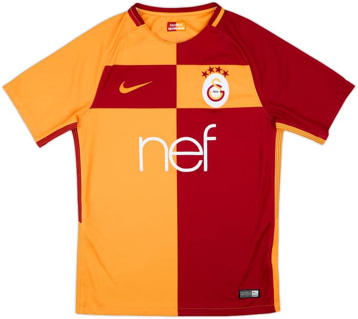2017-18 Galatasaray Home Shirt - 7/10 - (S)