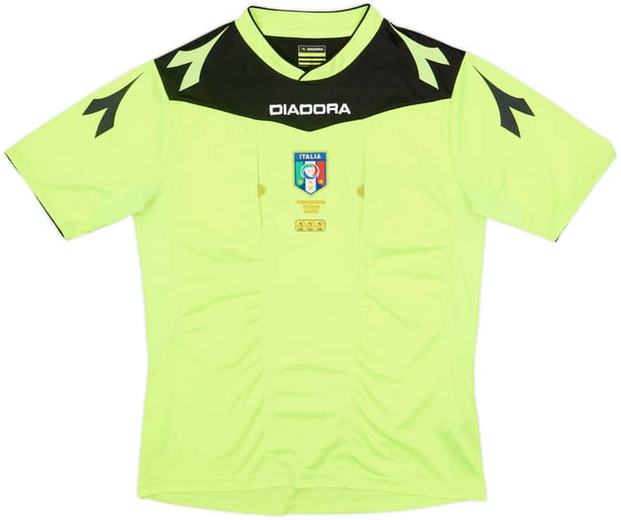 2015-16 Italy Diadora Referee Shirt - 9/10 - (M)