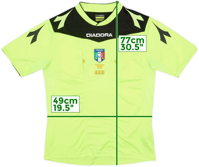 2015-16 Italy Diadora Referee Shirt - 9/10 - (M)