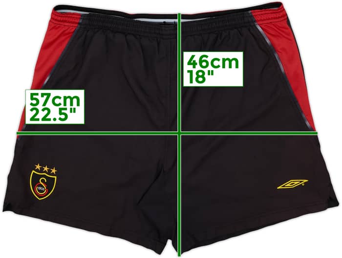 2004-05 Galatasaray Away Shorts - 9/10 - (XL)