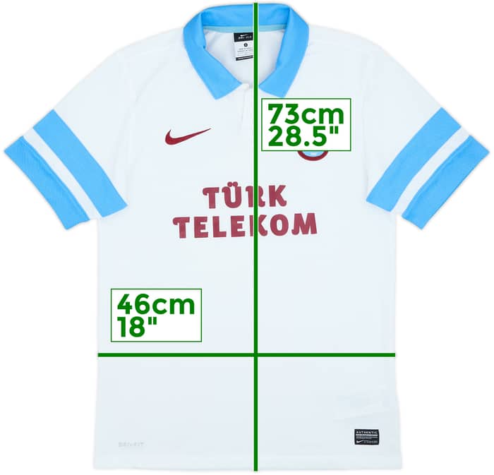 2013-14 Trabzonspor Away Shirt - 7/10 - (S)