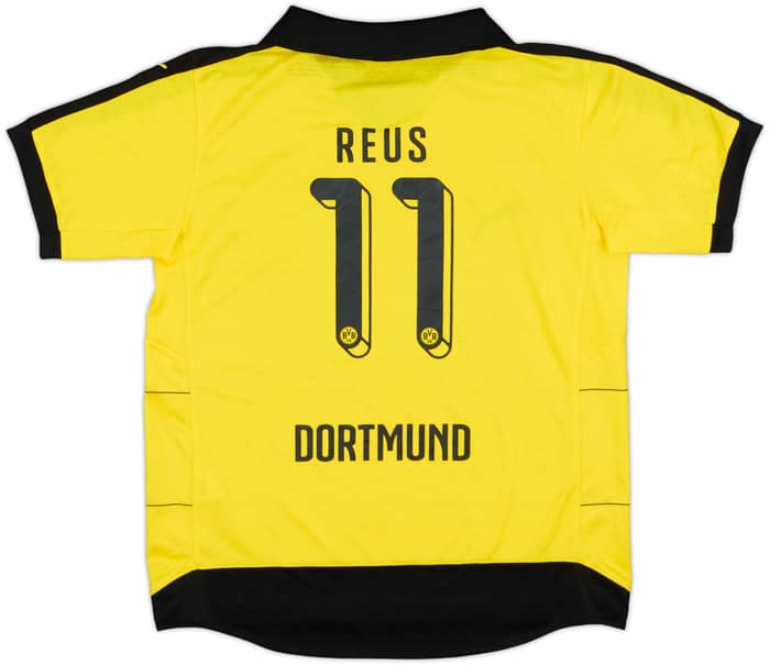 2015-16 Borussia Dortmund Home Shirt Reus #11 - 8/10 - (XL.Boys)