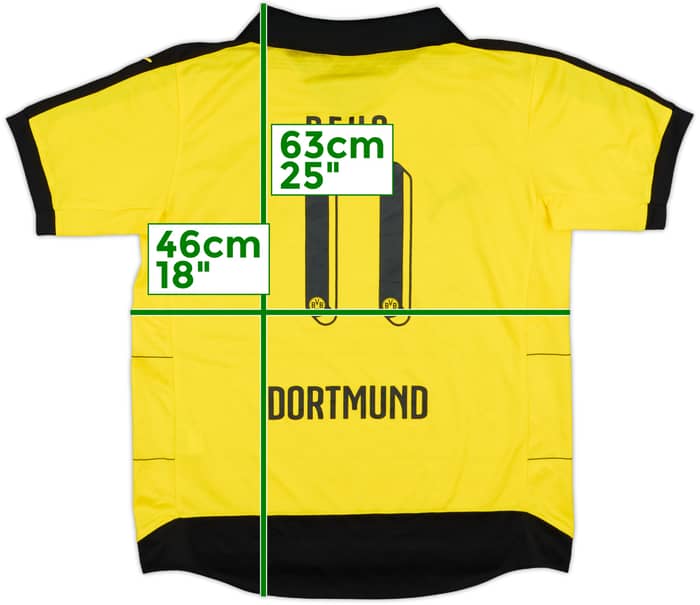 2015-16 Borussia Dortmund Home Shirt Reus #11 - 8/10 - (XL.Boys)