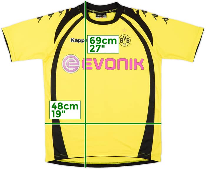 2009-10 Borussia Dortmund Home Shirt - 9/10 - (XL.Boys)