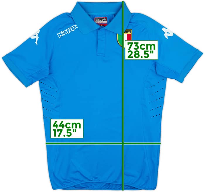 2015-16 Italy Golf Kappa Polo Shirt - 6/10 - (S)